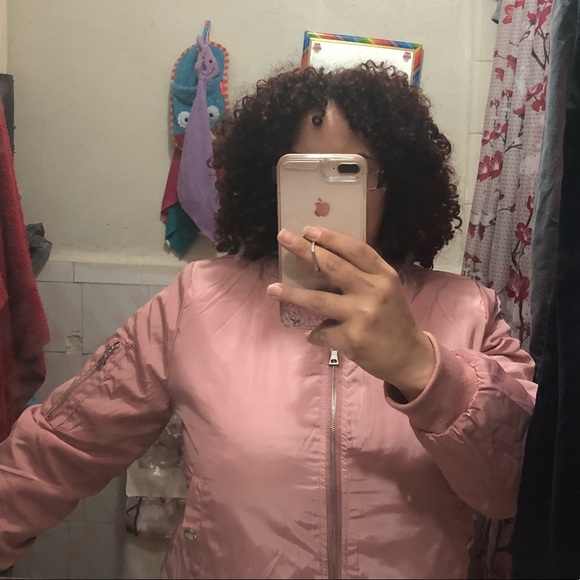 💙Navy Blue Bomber Jacket 💙 - Picture 5 of 5